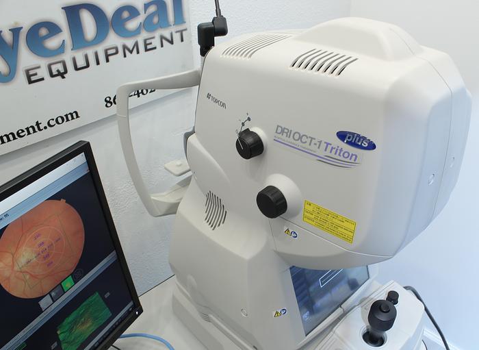 Refurbished Topcon DRI Triton OCT Plus FA, FAF, Widefield, Ant Seg...$55,595.00