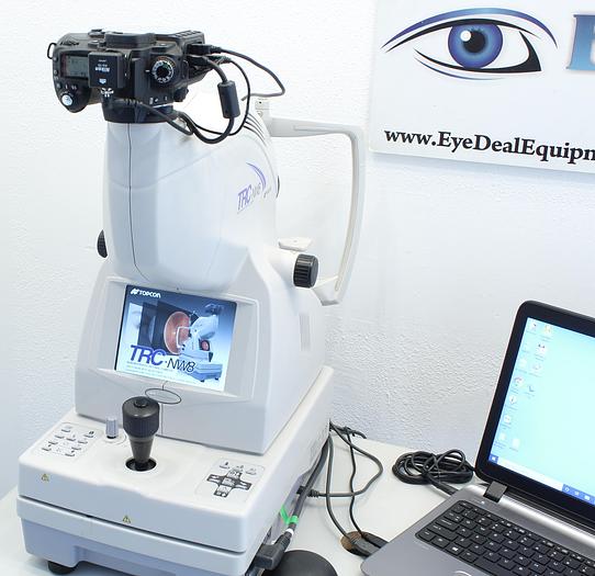 Refurbished Topcon TRC-NW8 Non Myd Retinal-Camera Wind 10, Normally $8495.00...On Sale for $7495.00!!