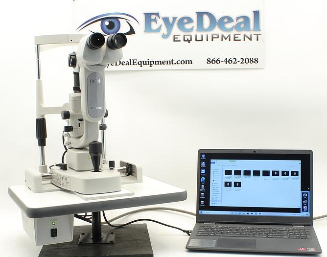 Used Topcon DC 4 Slit Lamp Camera Digital Upgrade