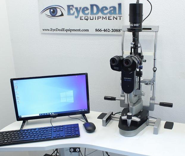 Refurbished Haag Streit BQ 900 Slit Lamp with Haag Streit IM 900 Imaging camera and software normally $19,995.00 price reduced to $16,995.00