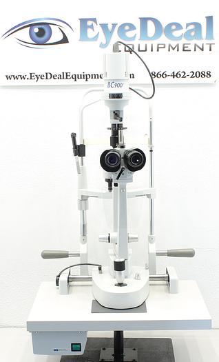 Used Haag Streit BC 900 Slit Lamp for Video is normally $7495.00...ON SALE FOR $7095.00