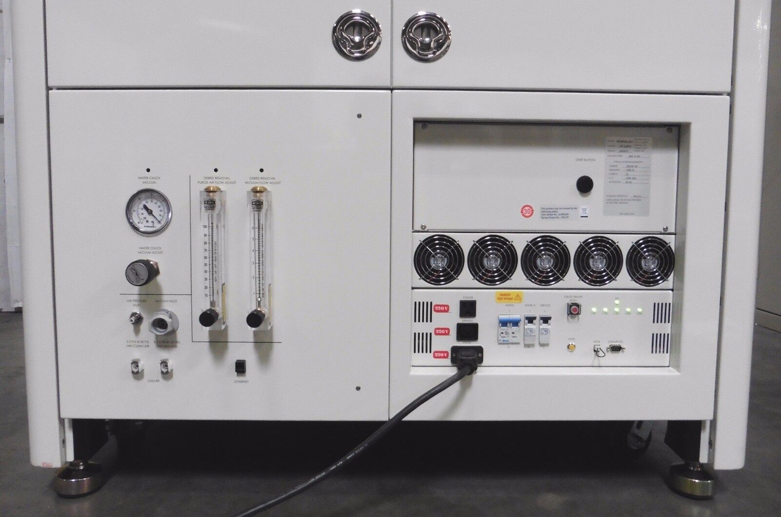 Used ESI AccuScribe 2210 355nm/Auto Laser Wafer Scriber