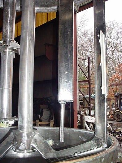 Used 100 GALLON HOCKMEYER DUAL SHAFT MIXER – S/S – VACUUM – JACKETED (#9212)