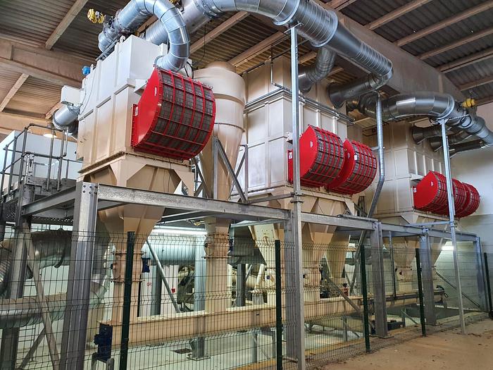 Usado Unidade de produção de pellets Andritz