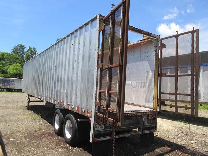 Used 1999 Peerless  45'x98" walking floor trailer 
