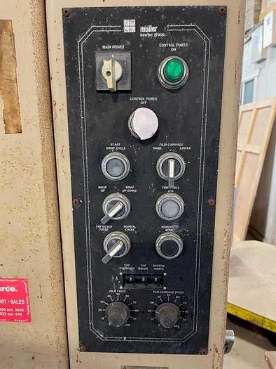 Used Muller Pallet Shrink Wrapper Model HP300