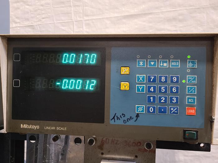 Used Mitsui High-Tec MHT 6 x 12 Precision Surface Grinder 200MH with DRO Speed Control Walker Chuck