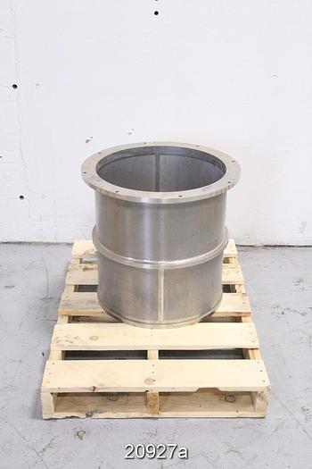 Used Beloit S18 Profiled Pressure Screen Basket, .079" Holes #20927