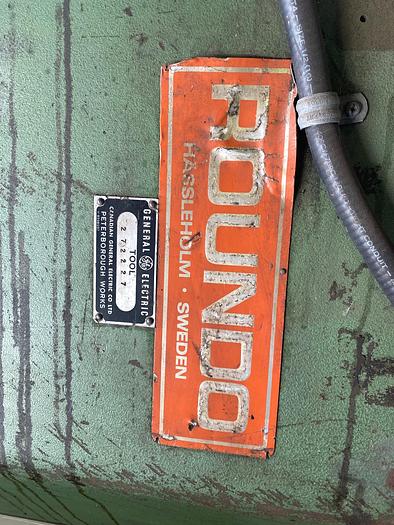 Used Roundo Hydraulic Angle Roll 6" x 6" x 1/2" R-6-S