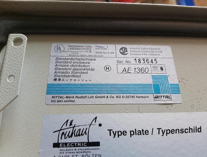 Power supply cabinet with fuse protection 400V, 20A, new