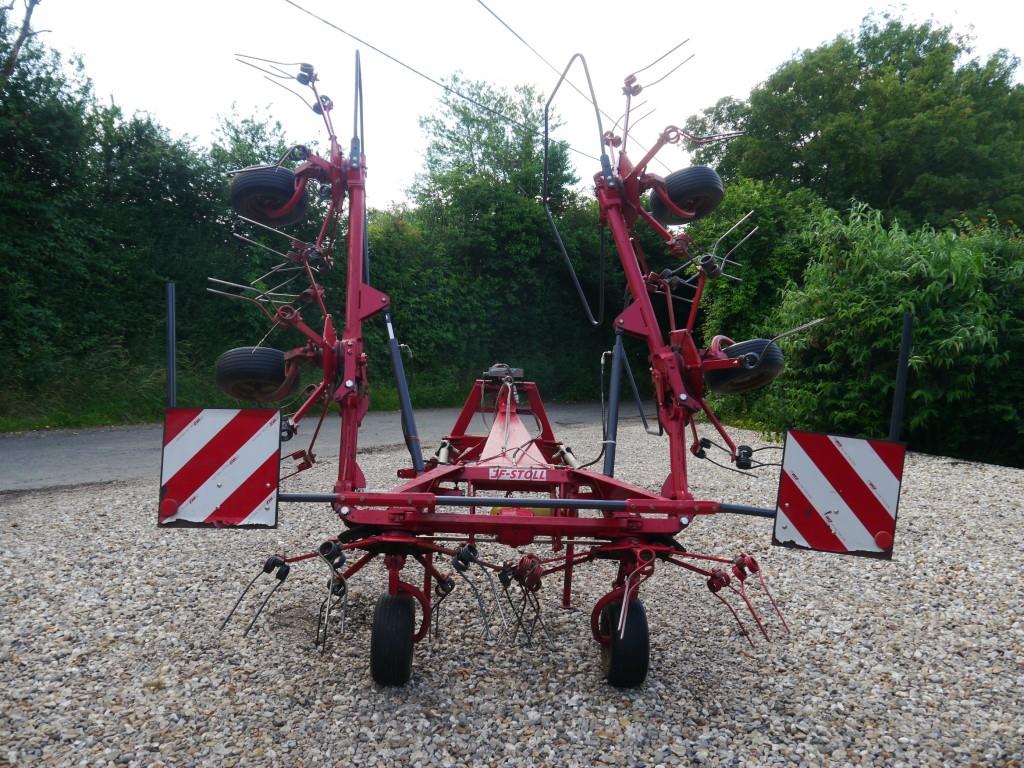 Used JF Stoll Z665 Hydro Tedder