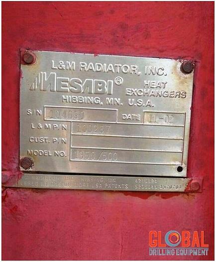 Used Item 0584 : 2002 Sullair 1350CFM/500PSI Air Compressor