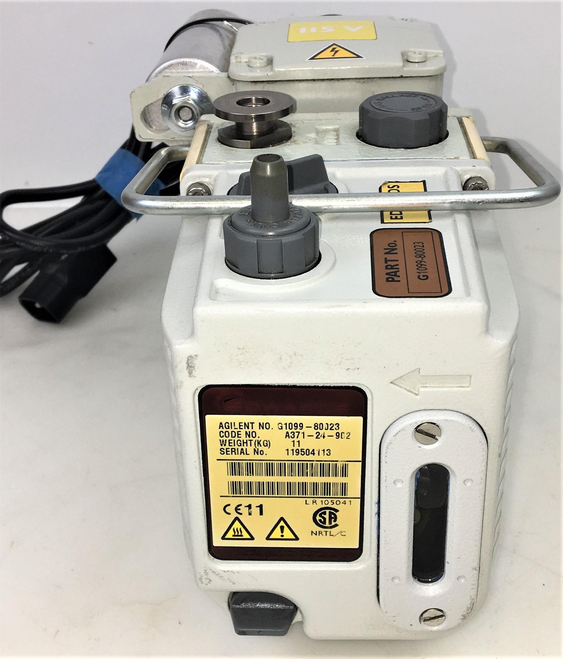 Used Edwards E2M1.5 (Agilent G1099-80023) Rotary Vacuum Pump - 1.2cfm