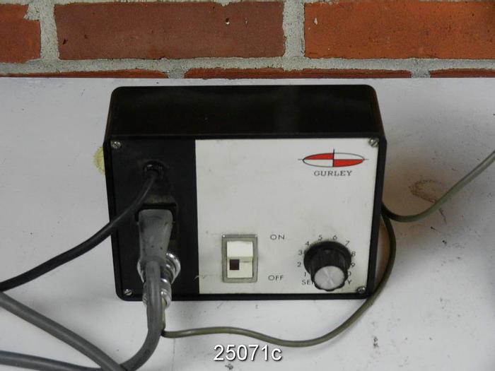 Used Gurley 4250C Porosimeter With Model 4134/4135 Sensitivity Adjustment #25071