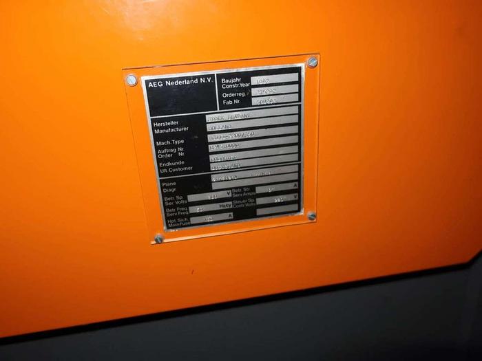 Used STEAMER 1992 STORK HS 2200 mm 350 m