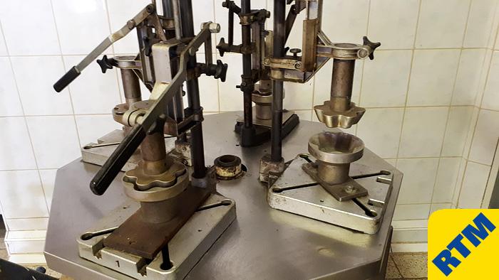 Used WALTERWERK JU45 ROLLED WAFER CONE OVEN