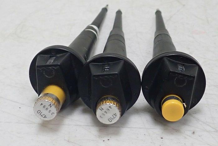 Used Lot of 3 Eppendorf 4710 2-10 µL, 10-100 µL Adjustable Pipettes