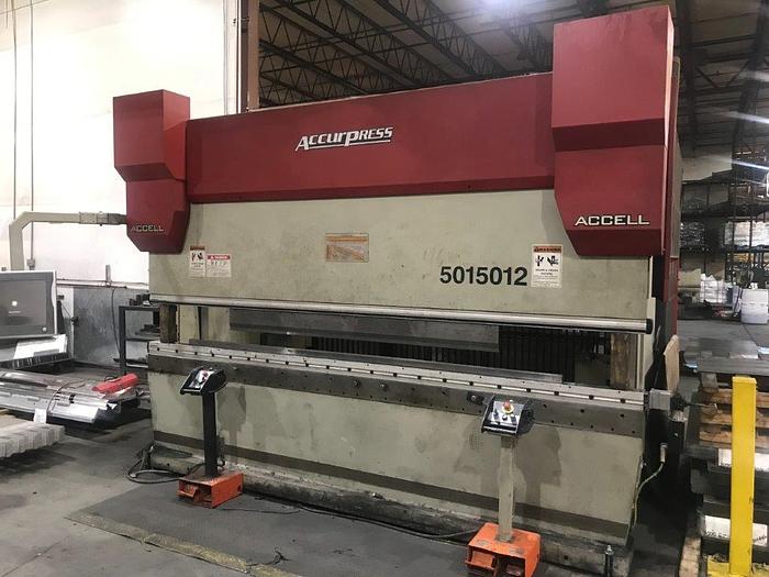 Used 2009 - 150 Ton x 12' Accurpress Accell H 515012 CNC Hydraulic Press Brake