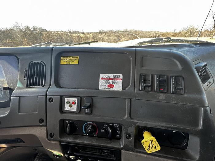 Used 2006 Sterling Flatbed Hiab Crane Truck