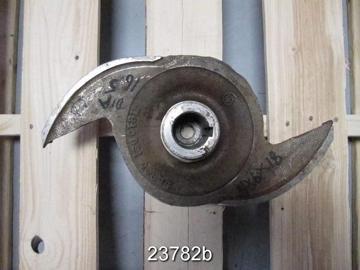 Used Goulds 3175 Impeller, 3175S, 4x6x18, 16.5" Diameter, 2-Vane #23782