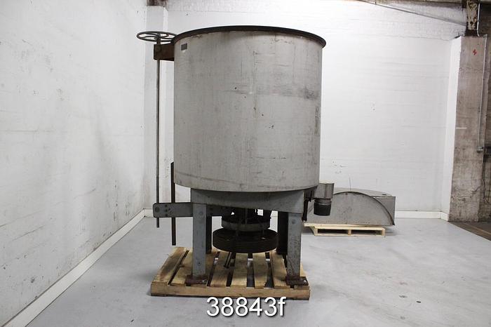 Used Adirondack Machine 5' Turbar Pulper #38843