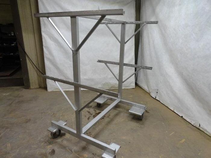 Used Stainless Steel Nesting Racks w/ 50" Smoke Sticks