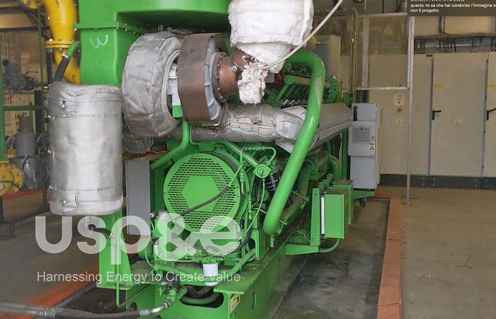Used 0.97 MW 2013 Used Jenbacher 320GS-WL Syngas Genset