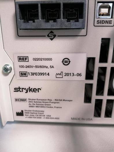 Gebraucht Endoskopieturm mit Kamera HD-Prozessor mit Kamerakopf, L9000 LED - Lichtquelle, Dokumentationssystem SDC Ultra HD