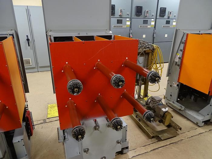 Used SIEMENS-ALLIS AC HIGH VOLTAGE CIRCUIT BREAKER 5-FSV-350-1200-78 FIVE AVAILABLE