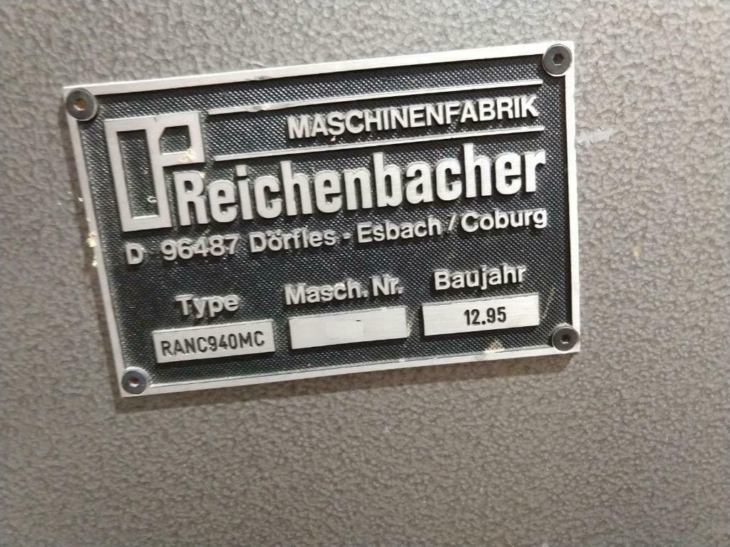 Used REICHENBACHER RANC 940 MC - 1995