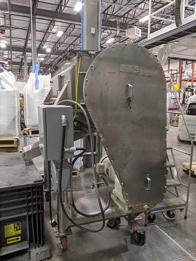 Used 17 CU. FT. JH DAY RIBBON BLENDER - SANITARY S/S - JACKETED