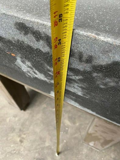 Used Granite 0-Ledge 48" x 36" x 6" Precision Surface Plate w/ Adjustable Steel Stand