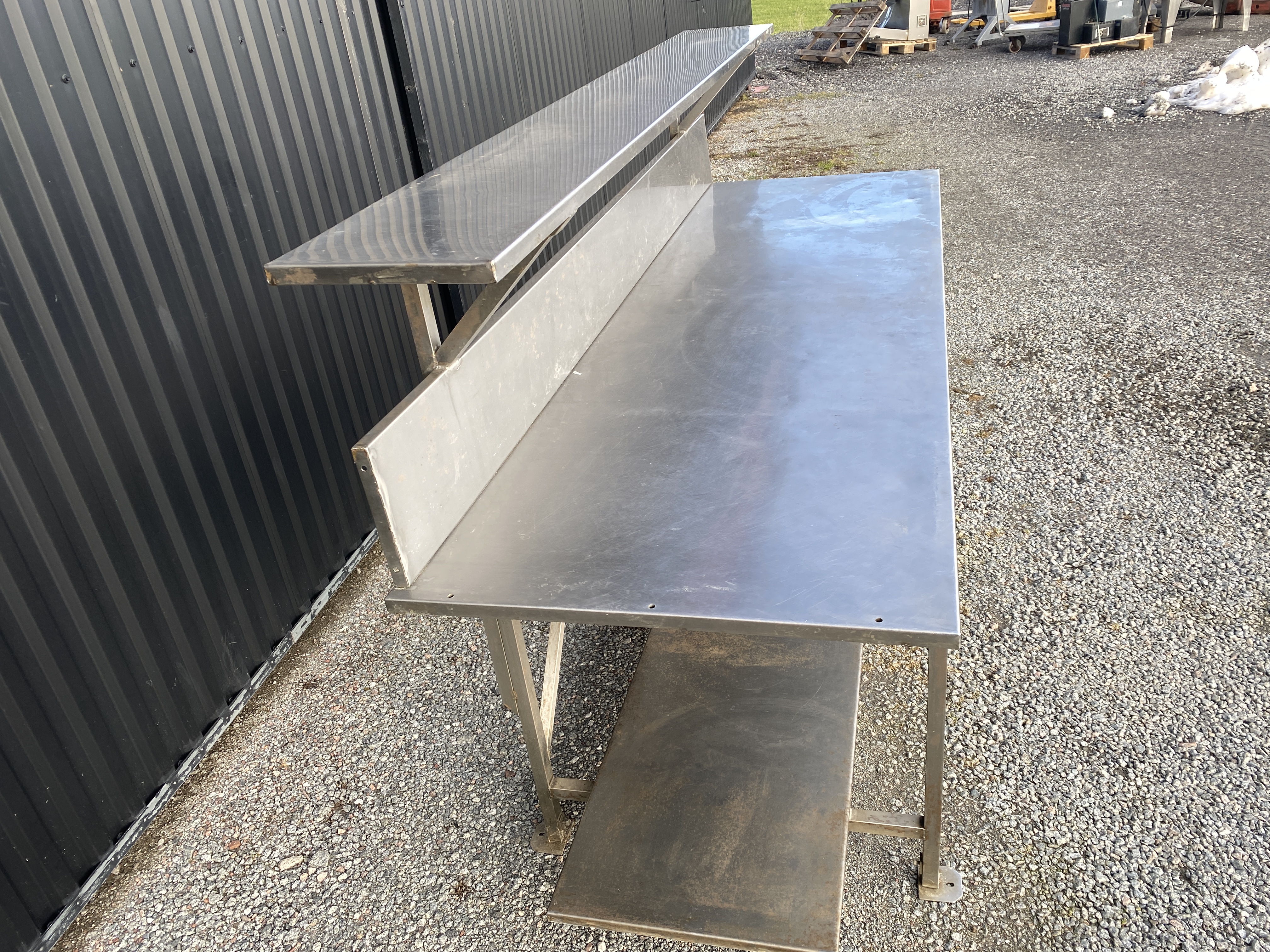 Other equipment Rostfritt bord 245x80cm