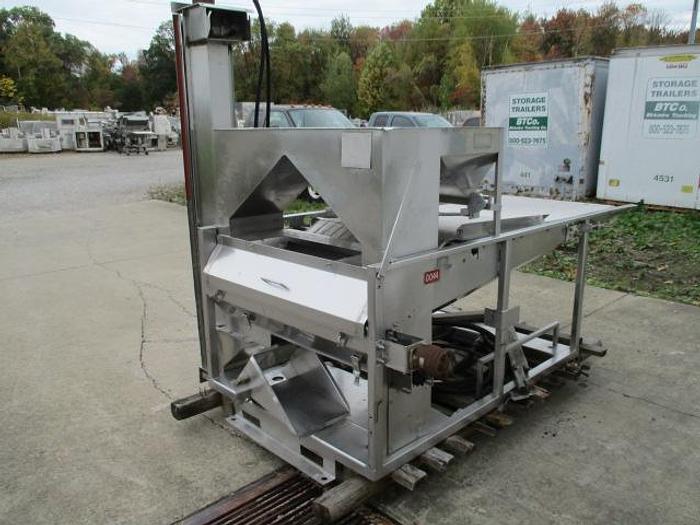 Used Stein E Series Breading Applicator, 34" wide Product Belt