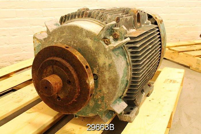 Used General Electric 5k326bl204a 50 Hp-1775 Rpm Ac Motor #29663