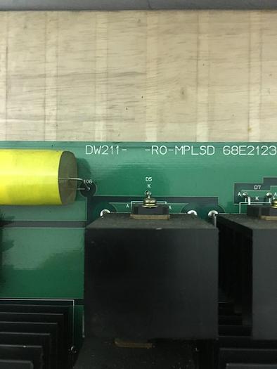 Used Hitachi, DW211-RO-MPLSD, PC Board, 68E2.123856 (99H008)