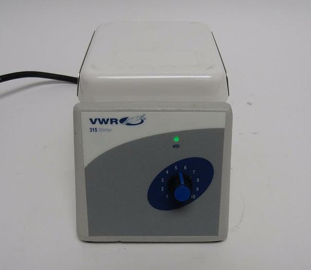 Used VWR 315 Magnetic Stirrer 4" x 4" Ceramic Platform 33918-246 Troemner (2291A)