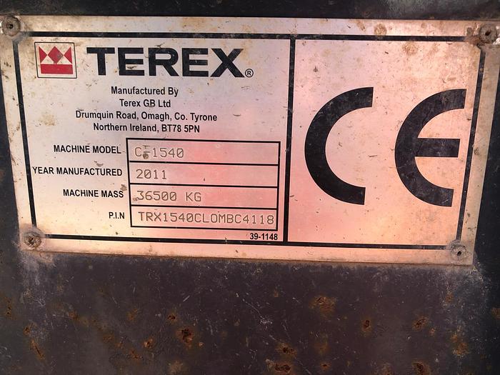Used 2011 Terex Finlay C 1540 cobe crusher