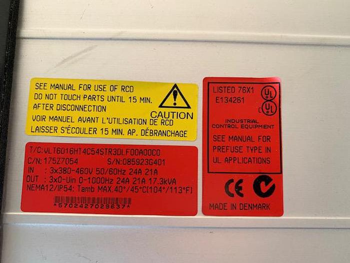 Used 17,3 kva Danfoss vlt 6000 HVAC
