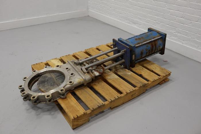Used True Line 14" Air Operated Knife Gate Valve #43845