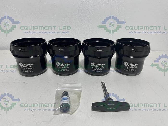 Beckman Coulter  SX4750 Swinging Bucket Rotor 4750 RPM w/ Buckets