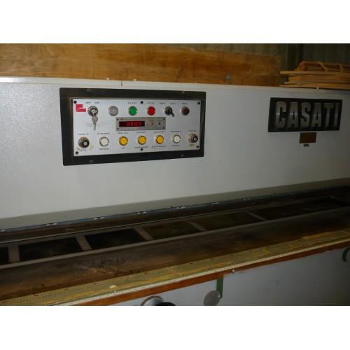 Used 1981 Casati 3200 10 Ft Veneer Guillotine