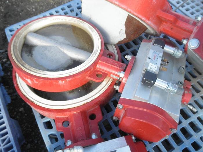 Used Valve, Butterfly, 12" to 15", S/st & Lined, (7) Valves, #S741497