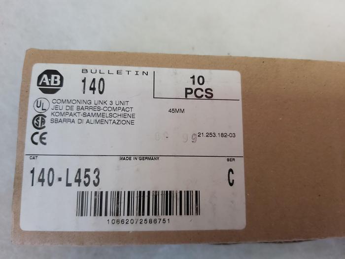 Jeu de barres compact 8 pièces, 140-L453, Allen Bradley, triphasé, neuf