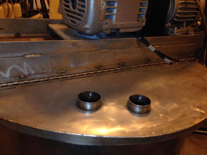 Used 150 GALLON SINGLE MOTION KETTLE – S/S – JACKETED – #8034