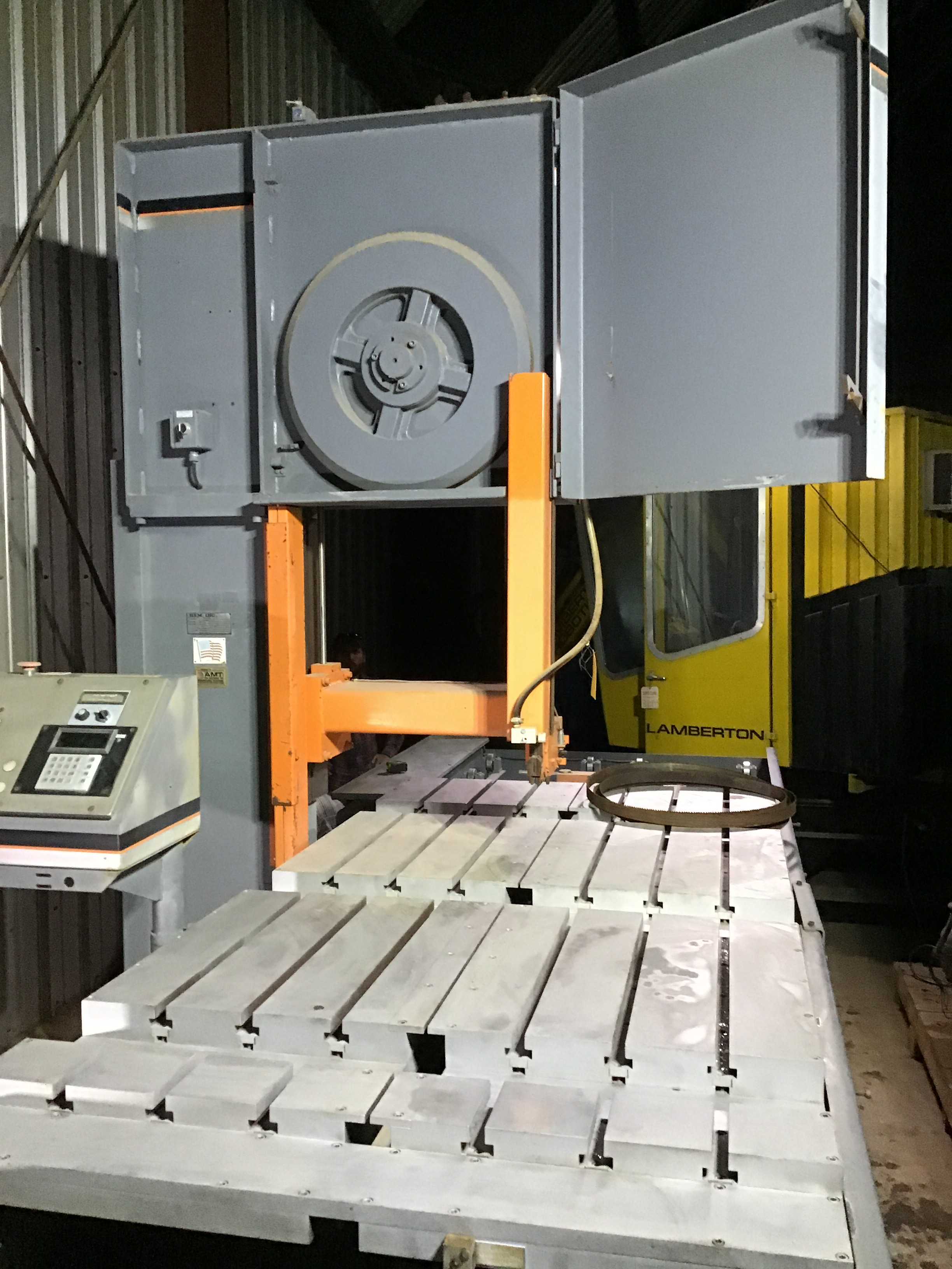 Used HEM Model PM 25/96 Plate Saw