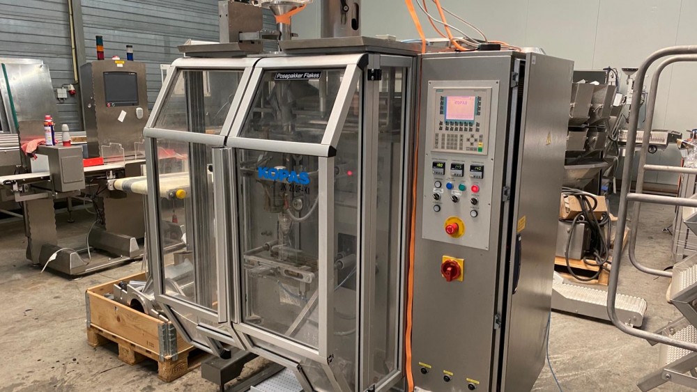 Used Powder weighing and packing line from Kopas