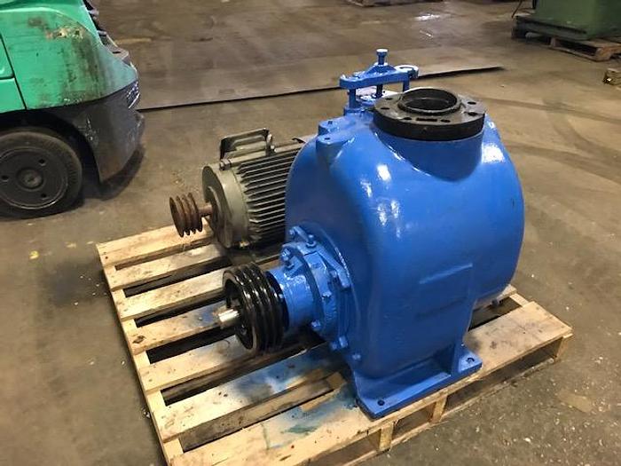 Used TRASH PUMP SELF PRIMING 25 HP MOTOR