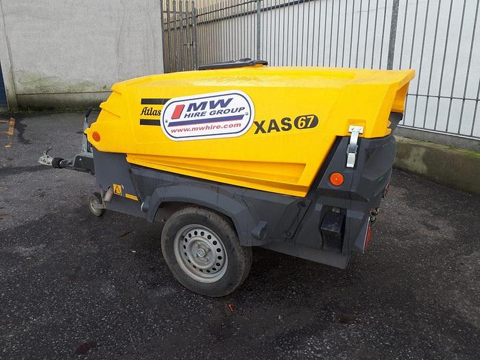 Used Atlas Copco XAS 67