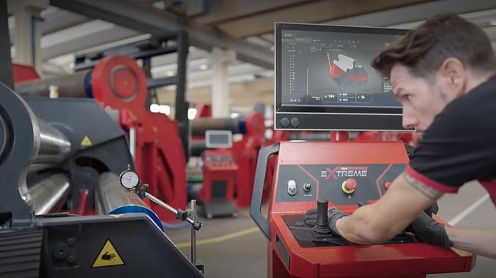 Fully Electric Plate Rolls